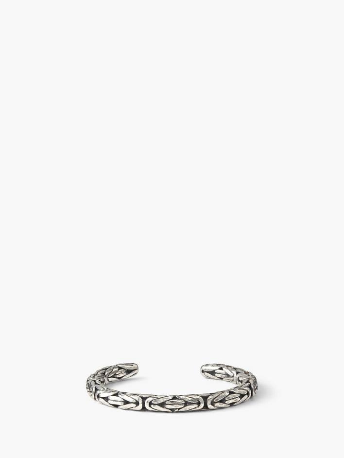SILVER BRAIDED CUFF image number 1