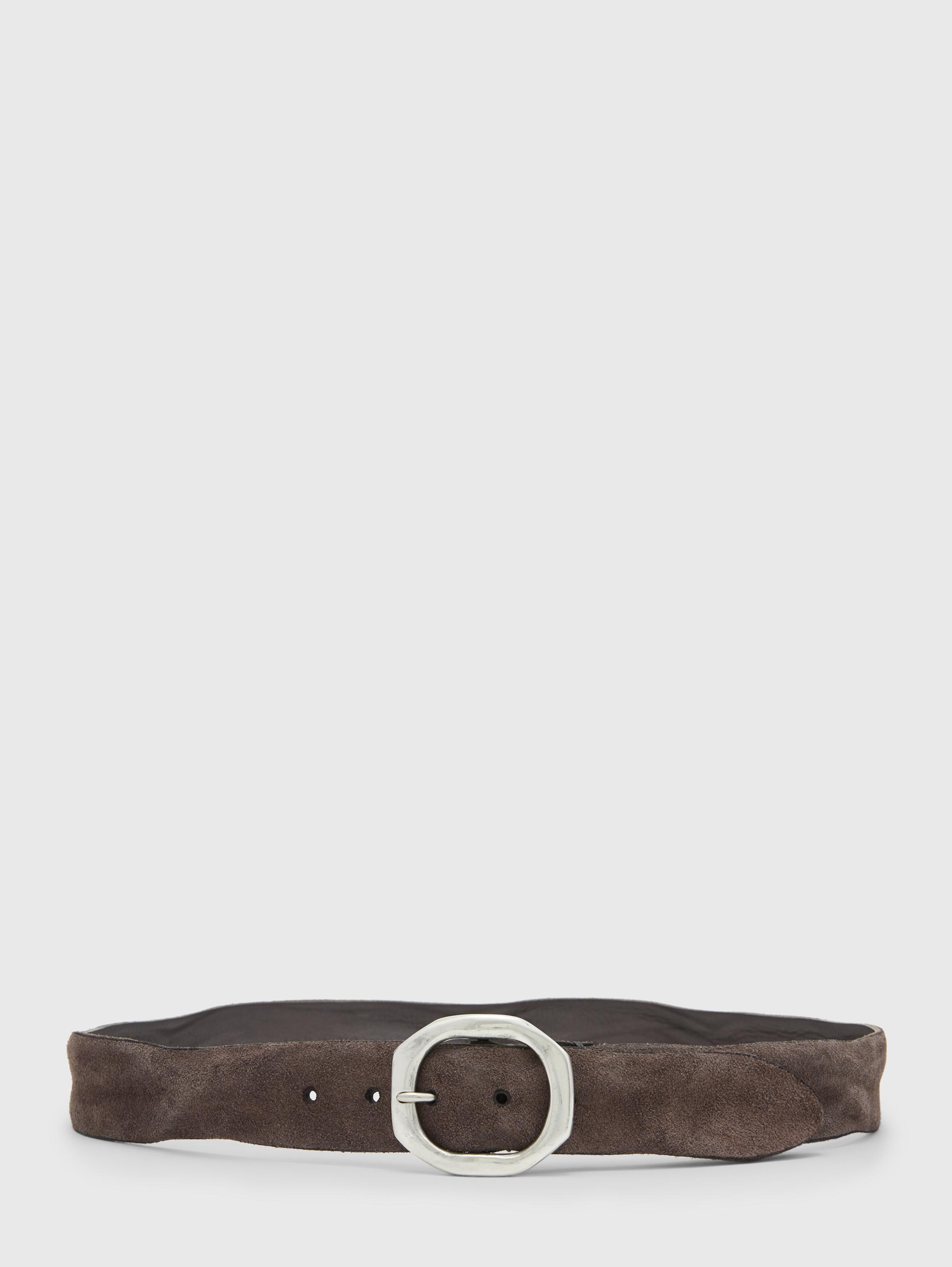 Suede Belt – Mocha