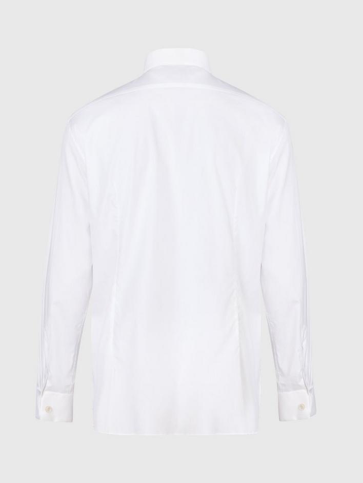 SLIM FIT DRESS SHIRT WITH FRENCH CUFF image number 2