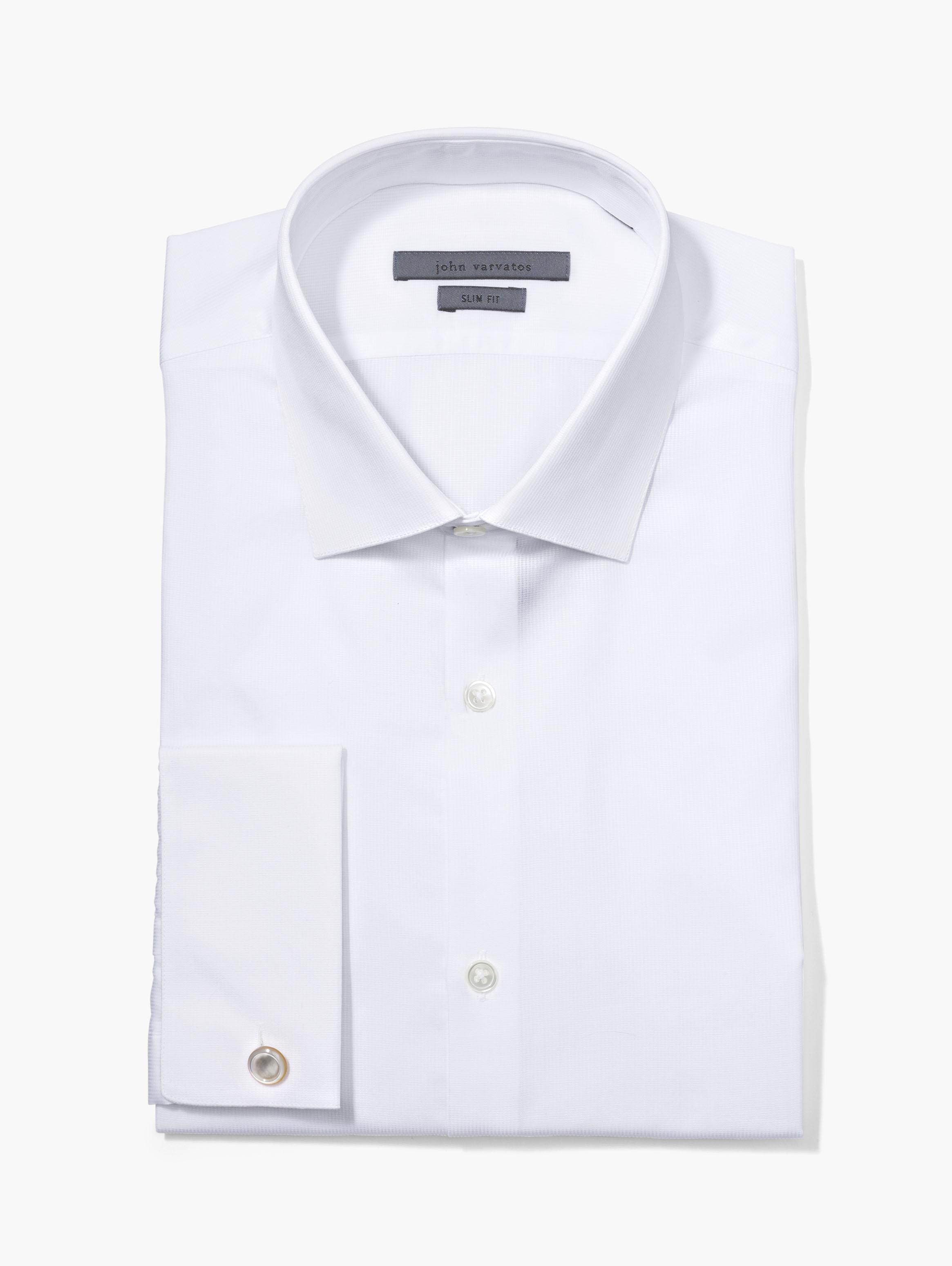DRESS SHIRT WITH FRENCH CUFF image number 1