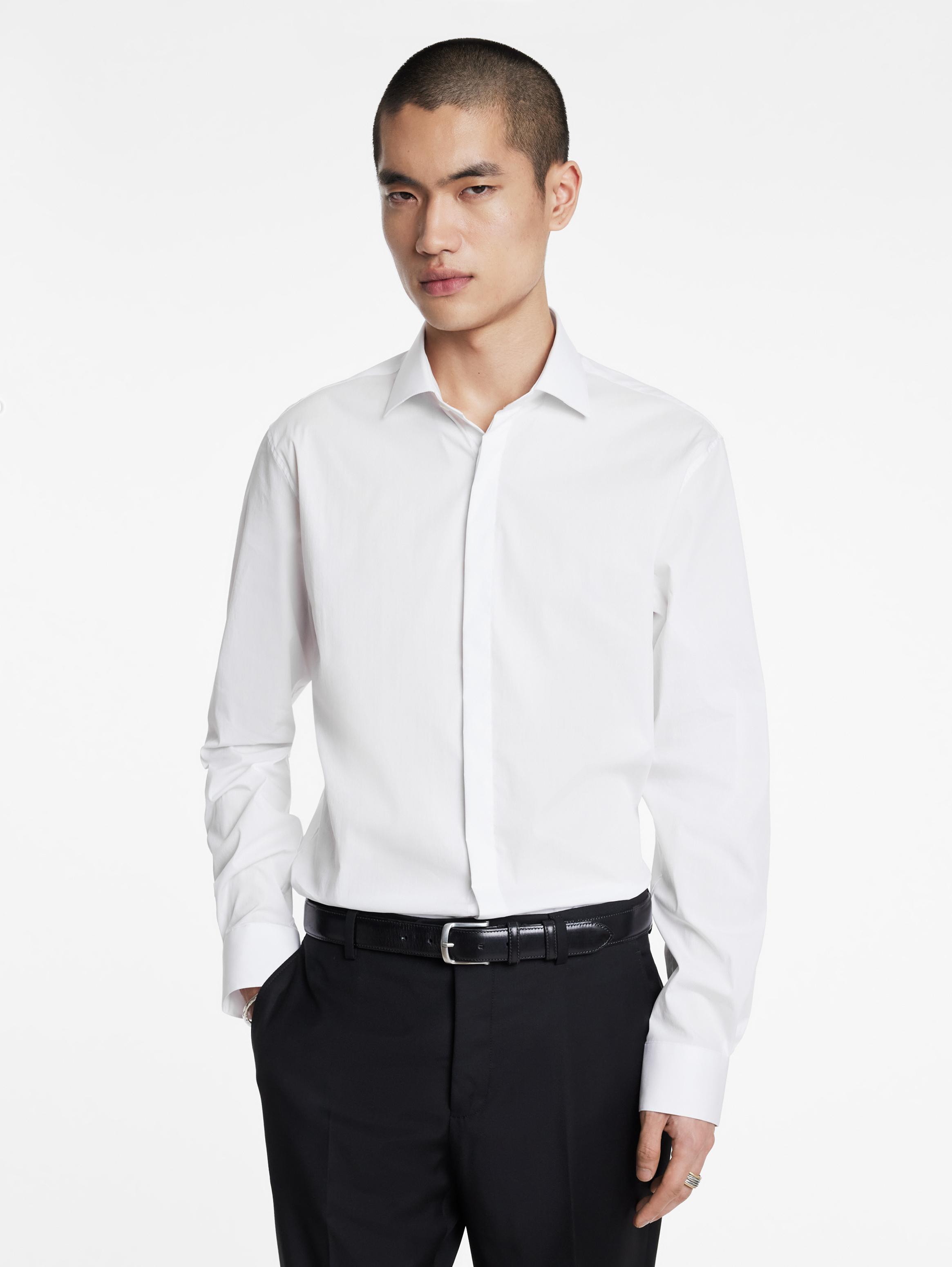 John varvatos white dress sales shirt