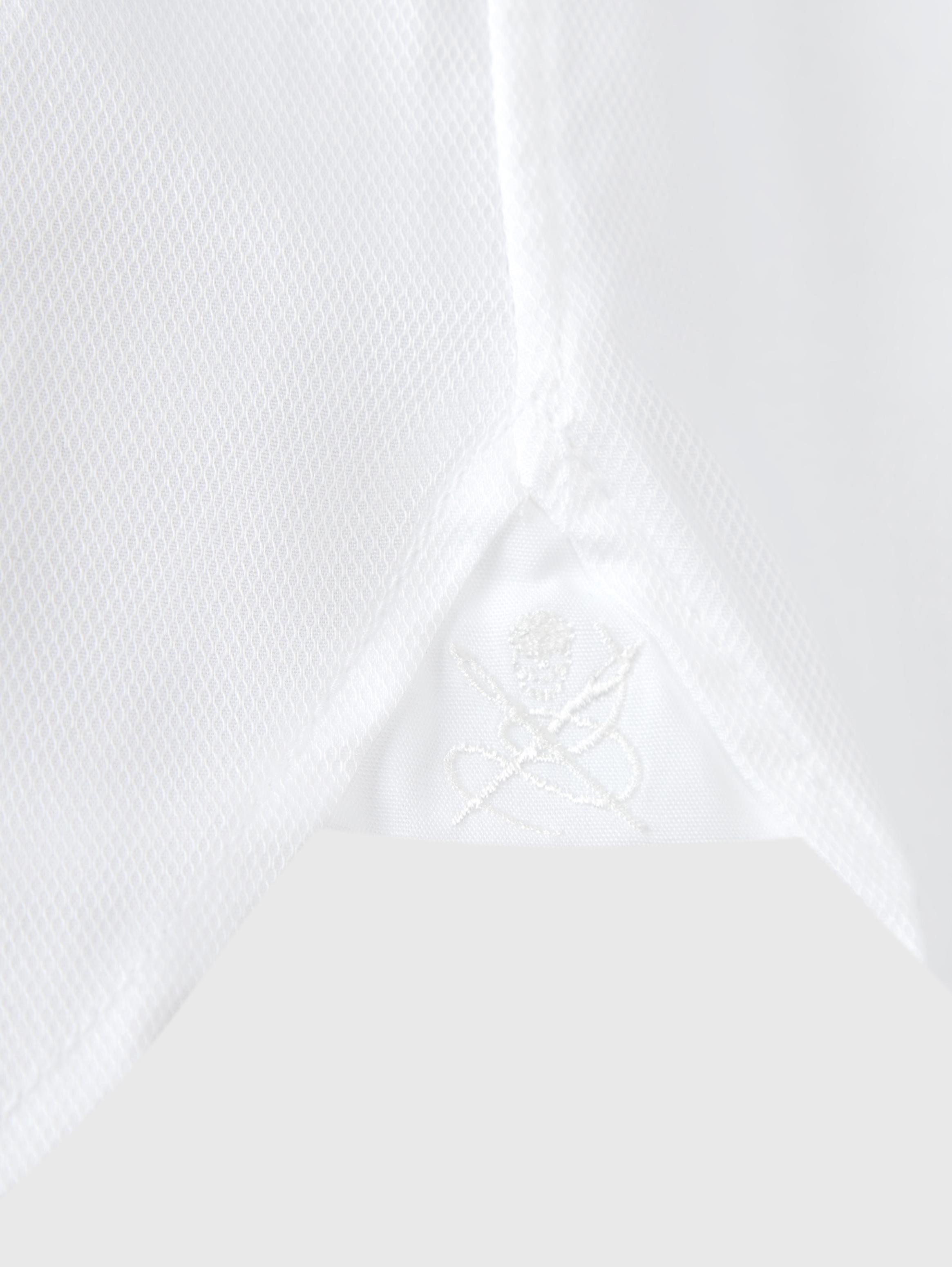 SLIM FIT DRESS SHIRT WITH EDGE STITCH image number 5
