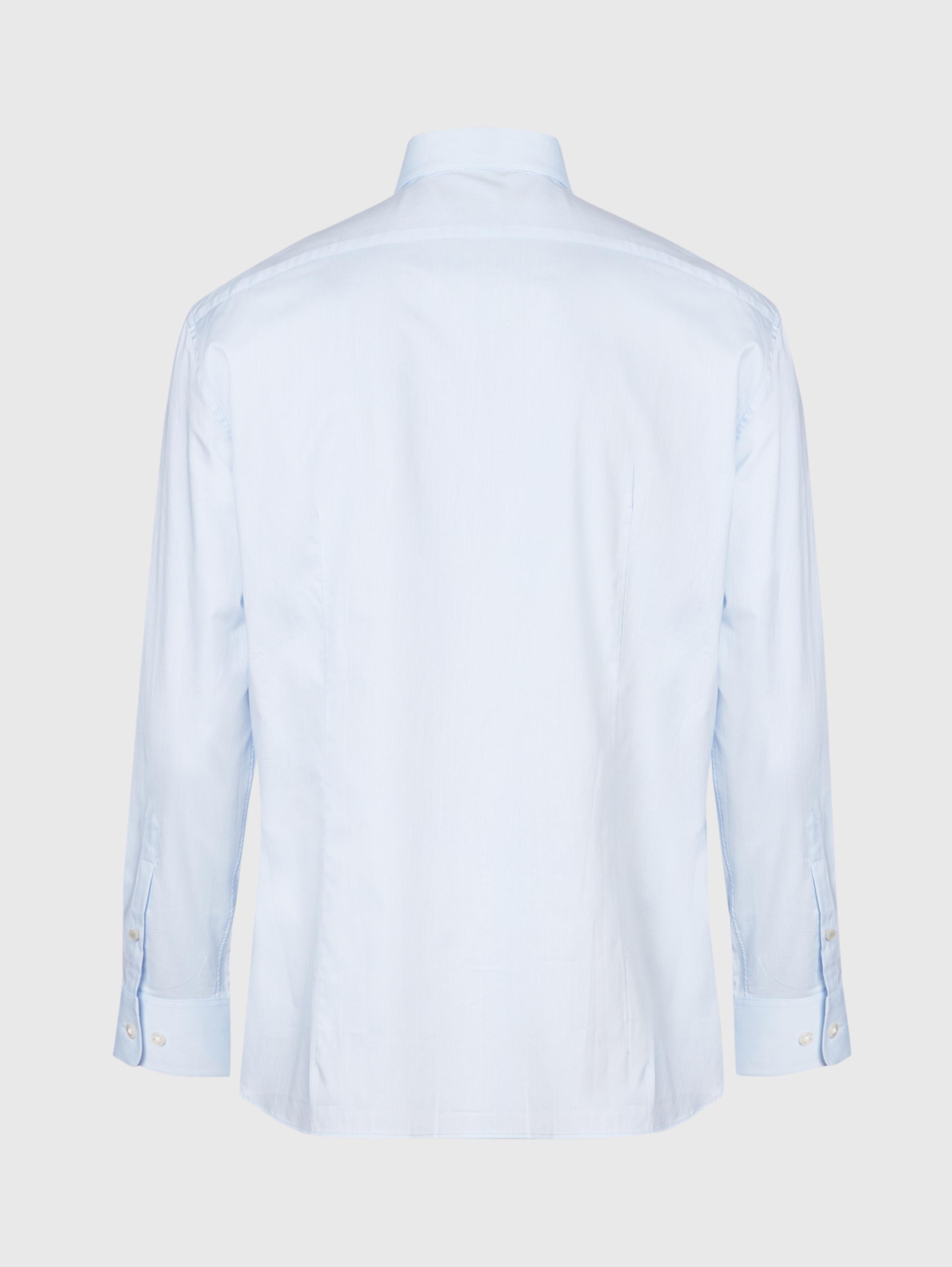 SLIM FIT DRESS SHIRT WITH UNDERPLACKET image number 2