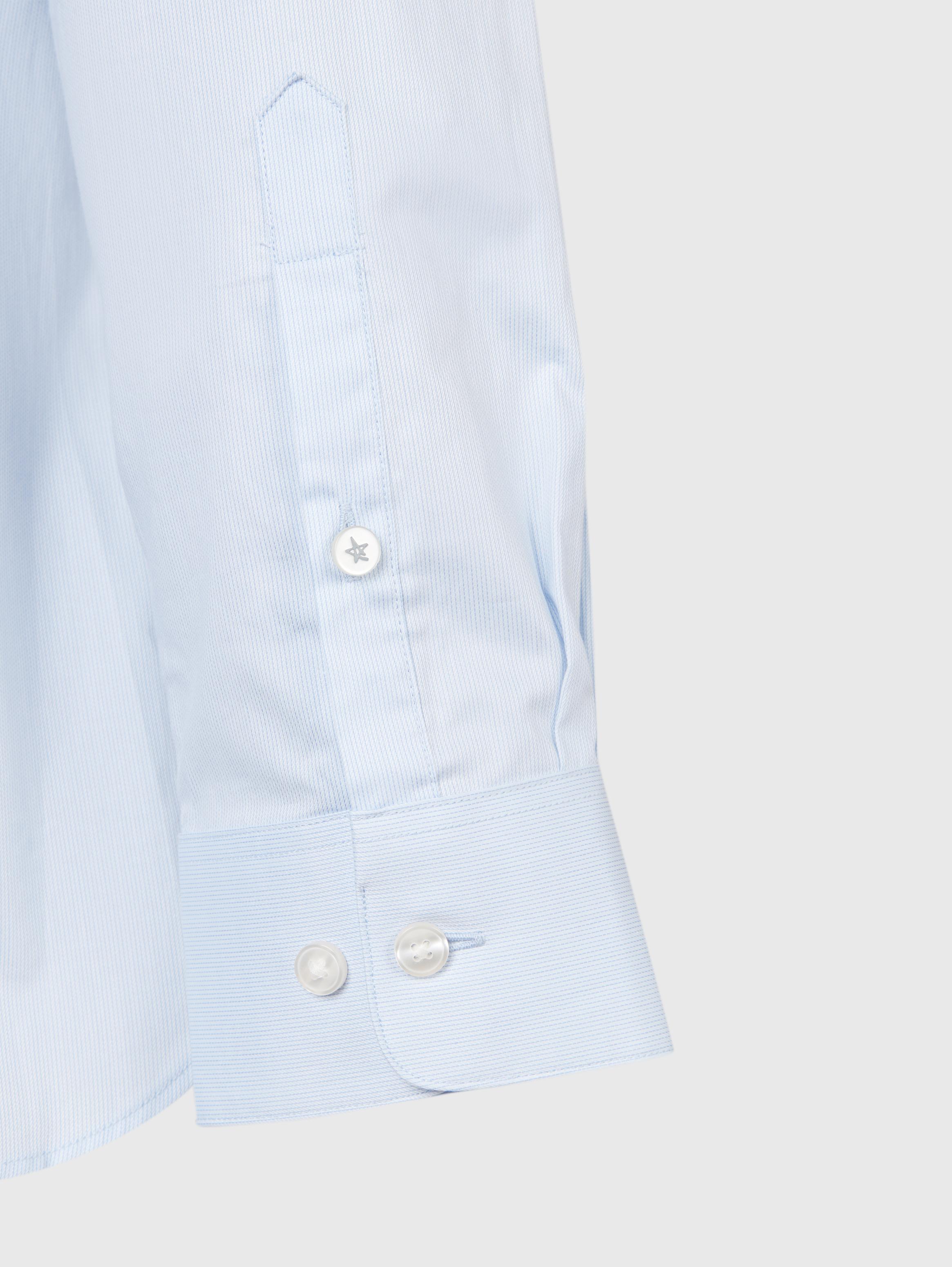 SLIM FIT DRESS SHIRT WITH UNDERPLACKET image number 4