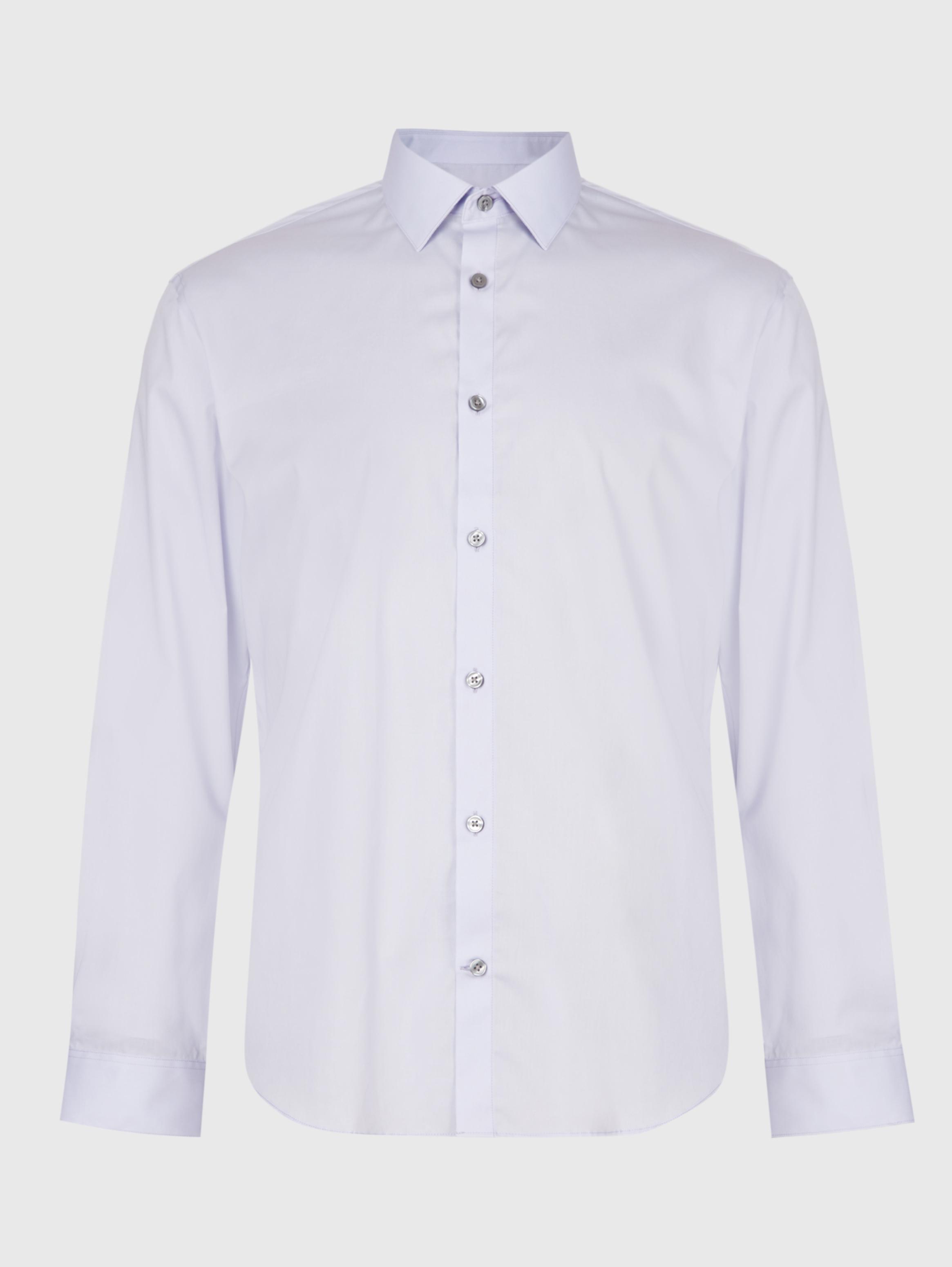 RICK SLIM FIT DRESS SHIRT WITH SPREAD COLLAR image number 1