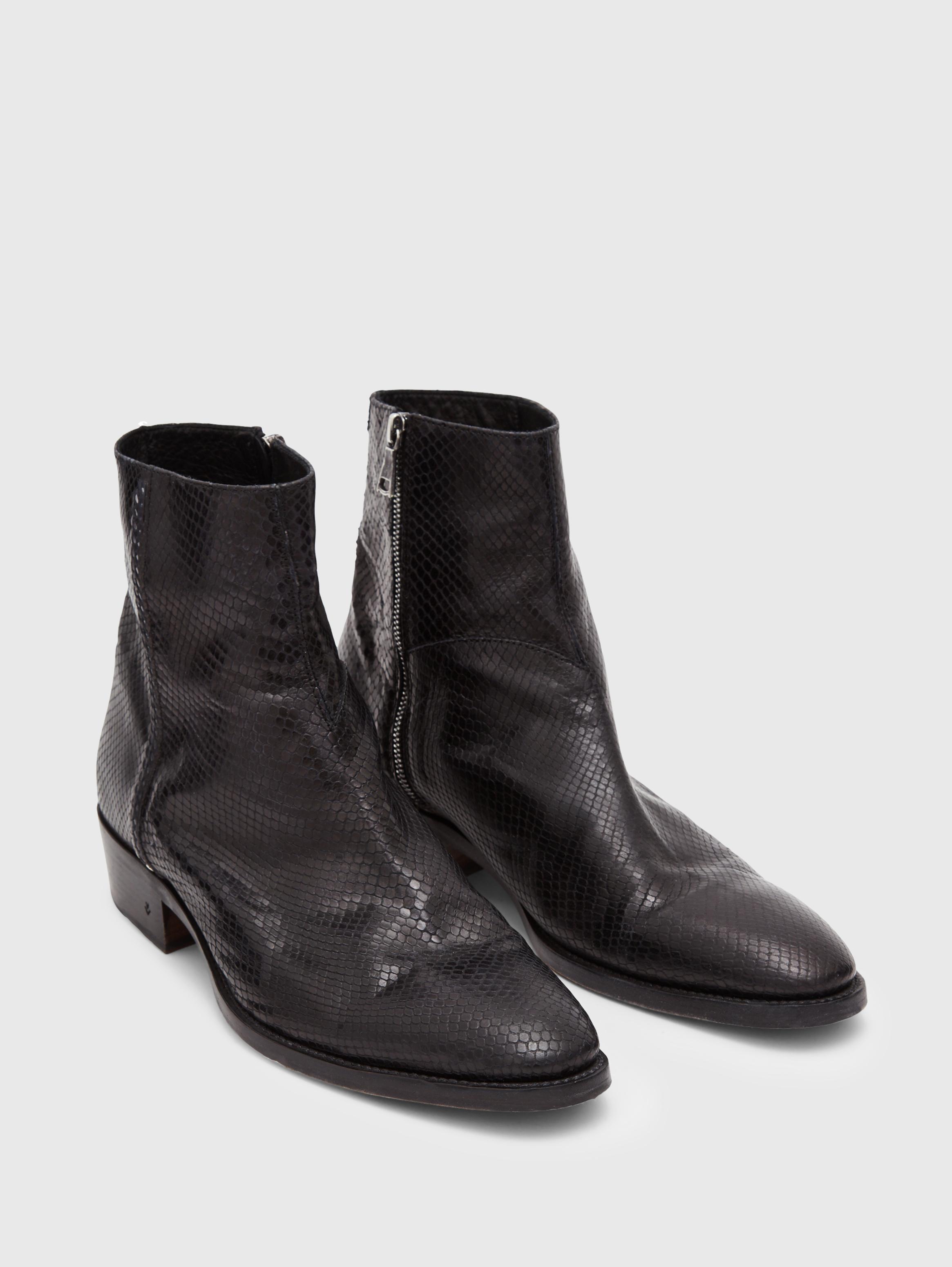 John varvatos store zip boots