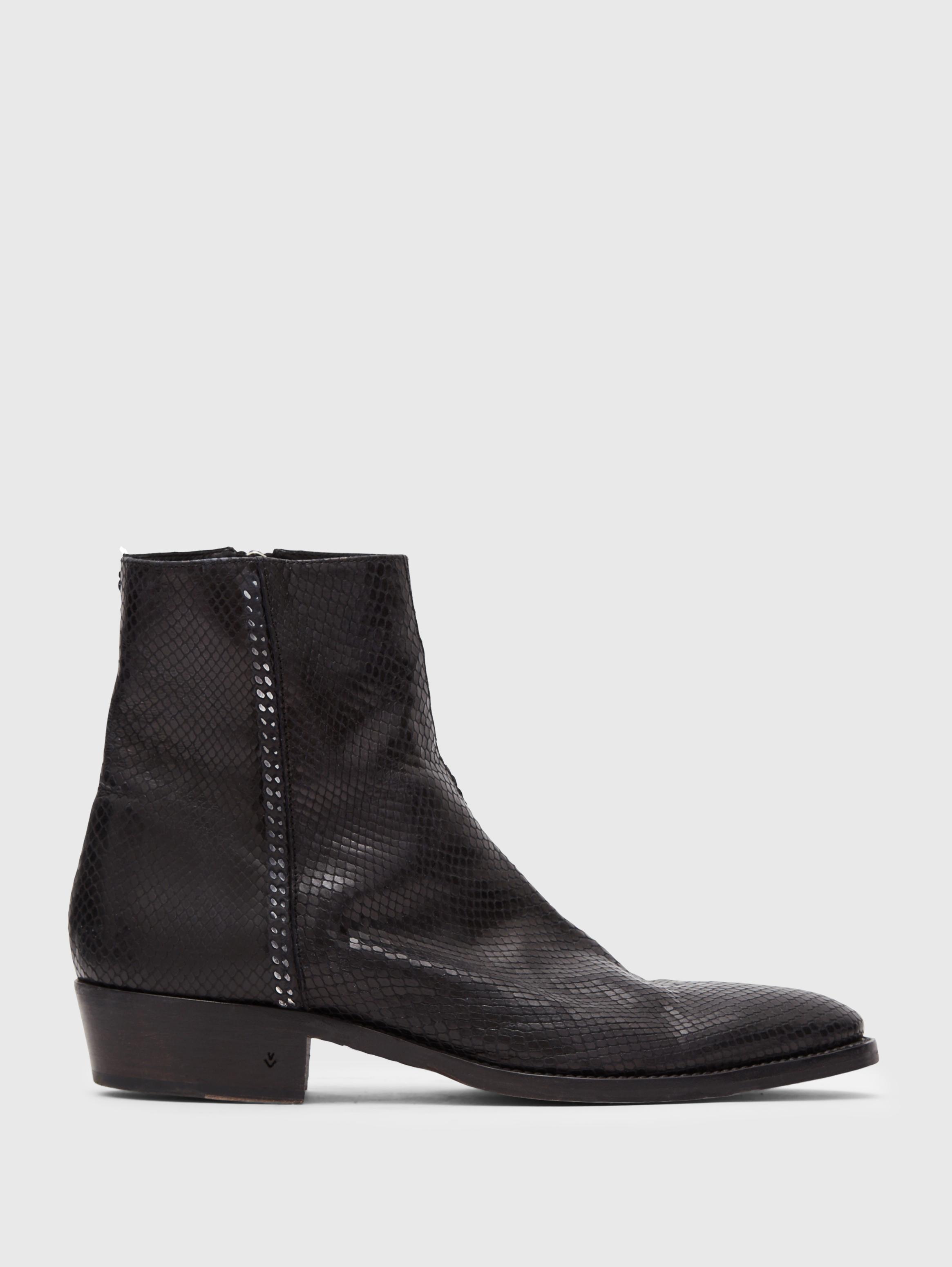 John varvatos nyc hot sale back zip boot