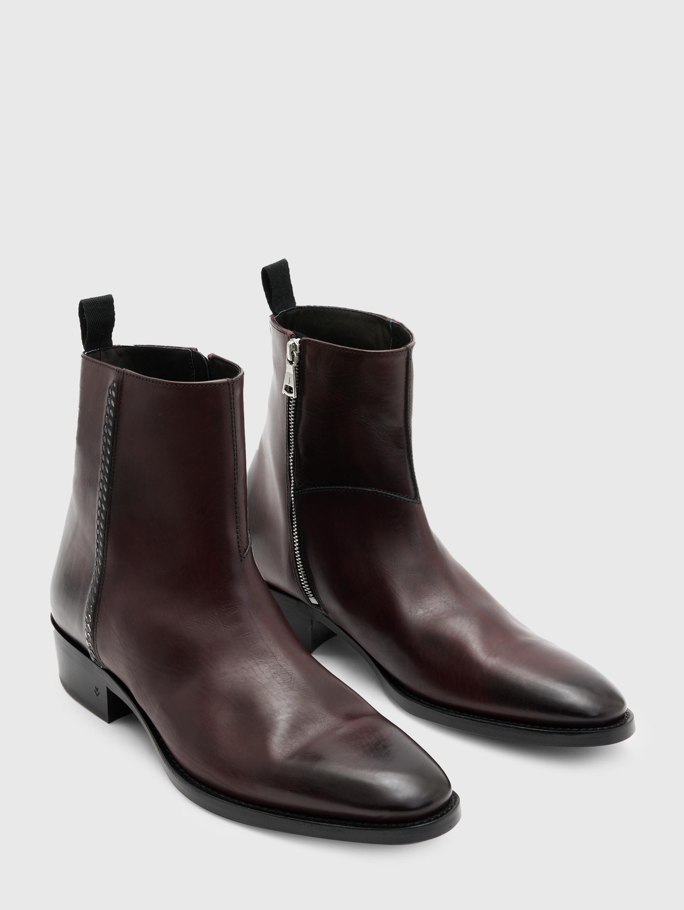 John varvatos sale zip boots