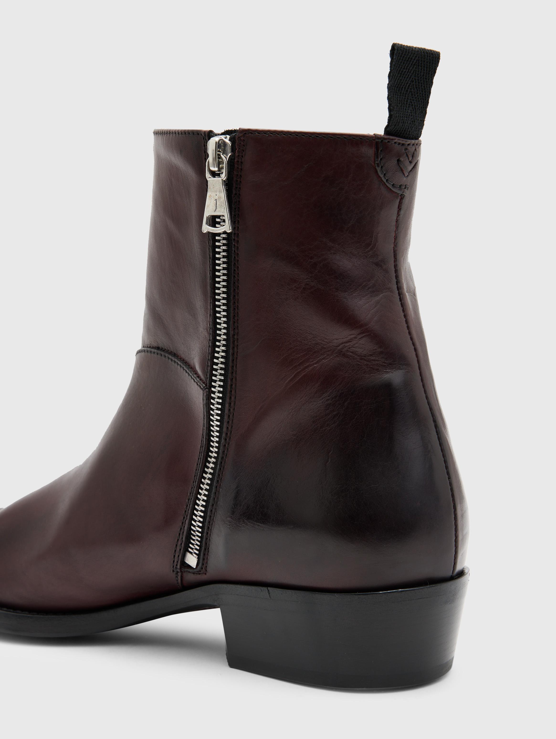 John varvatos store zip boots