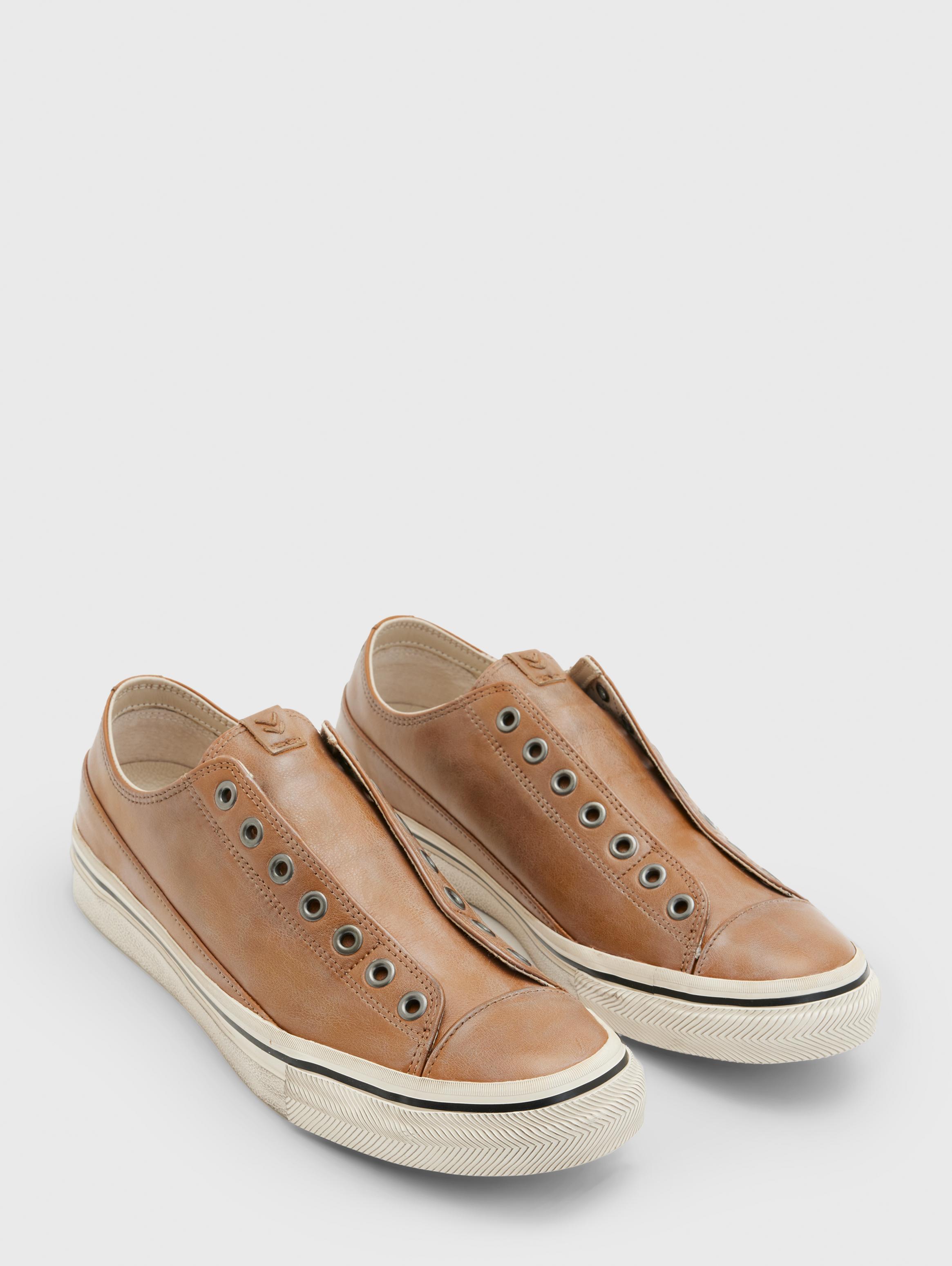 John varvatos laceless sales low top