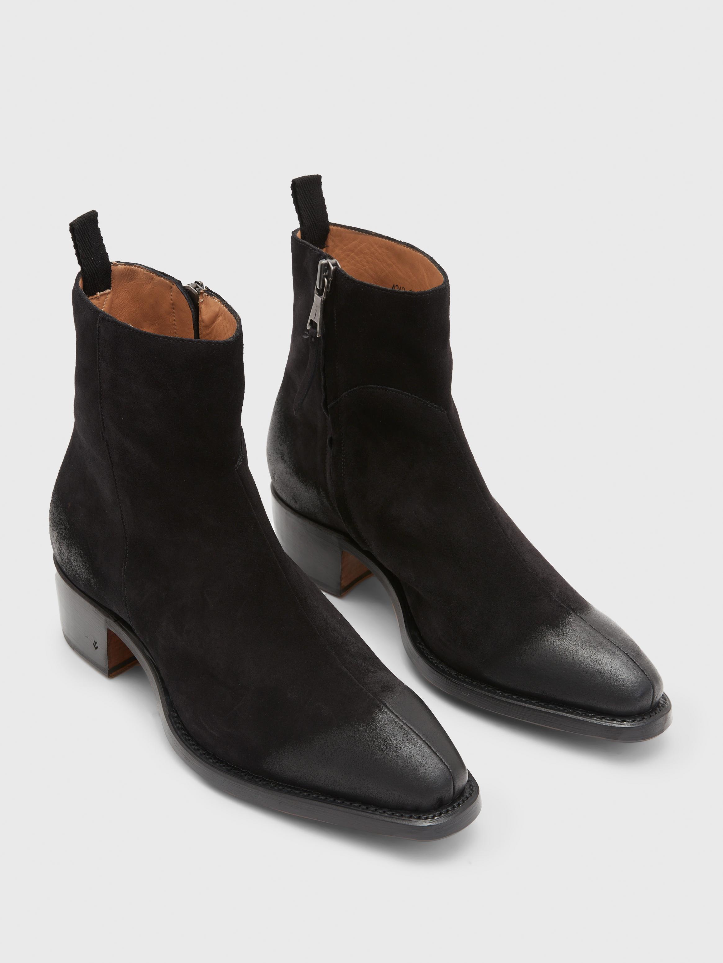 John varvatos black on sale boots