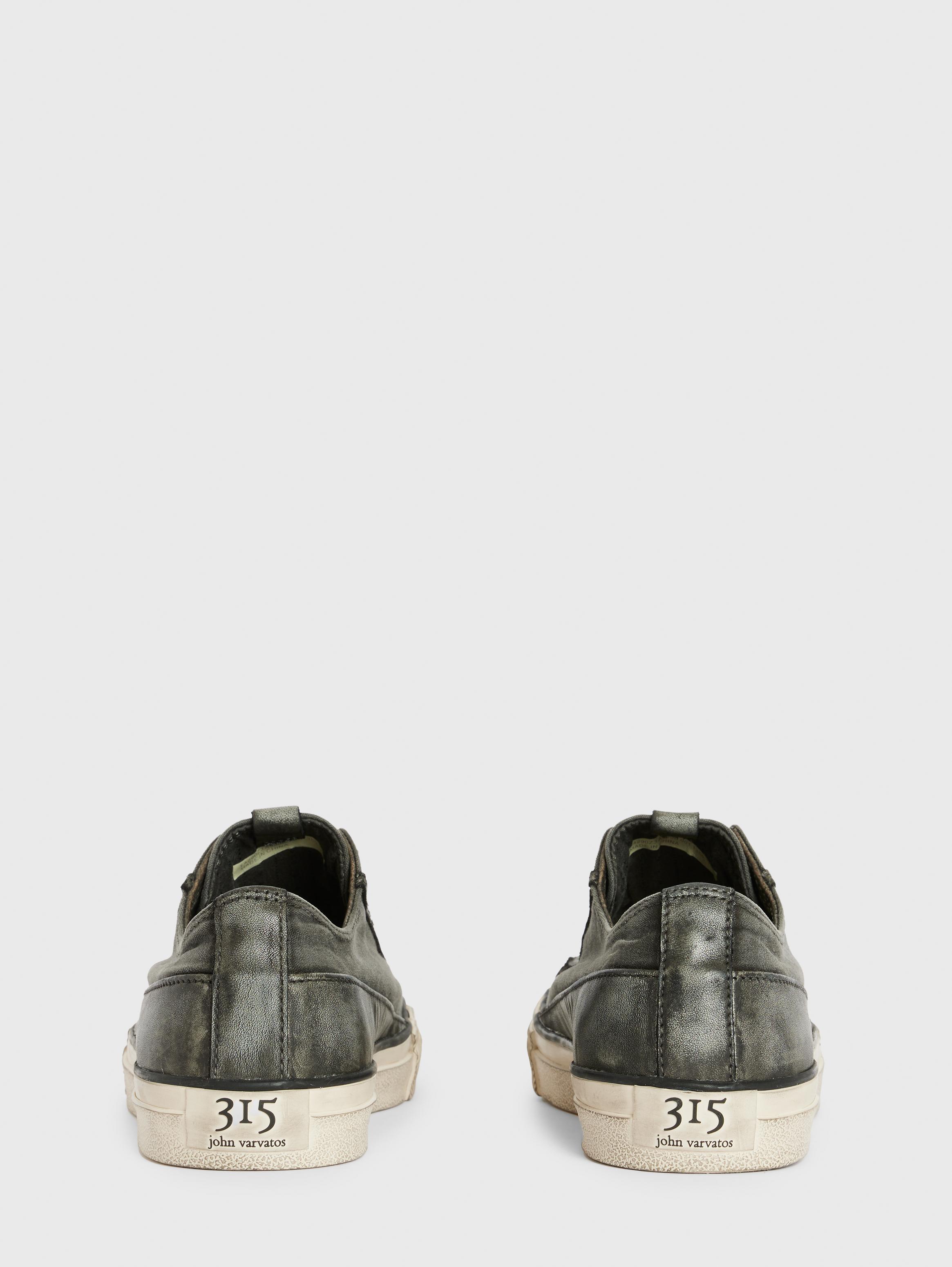 John varvatos laceless hot sale low top