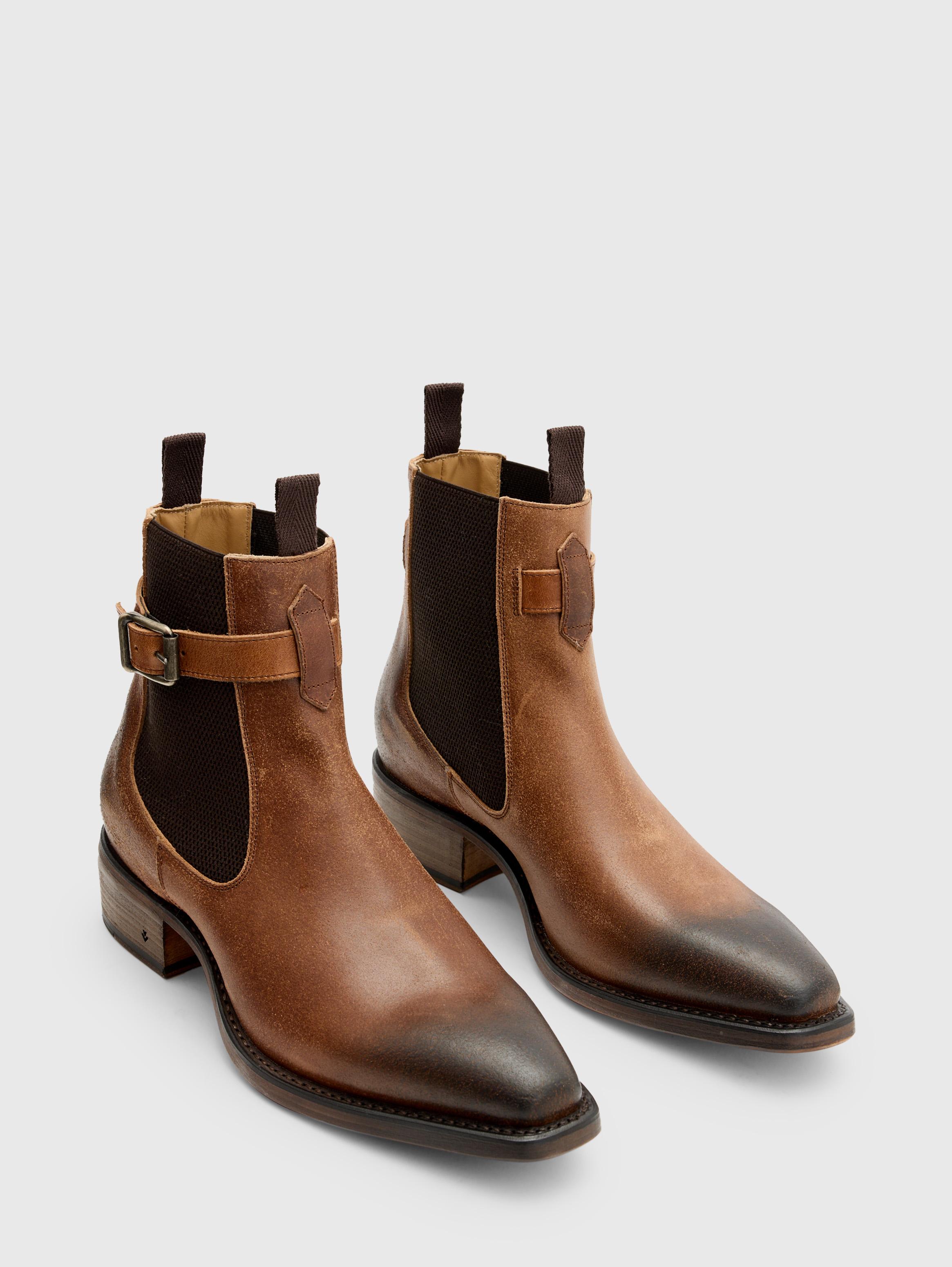 John varvatos leather boots best sale