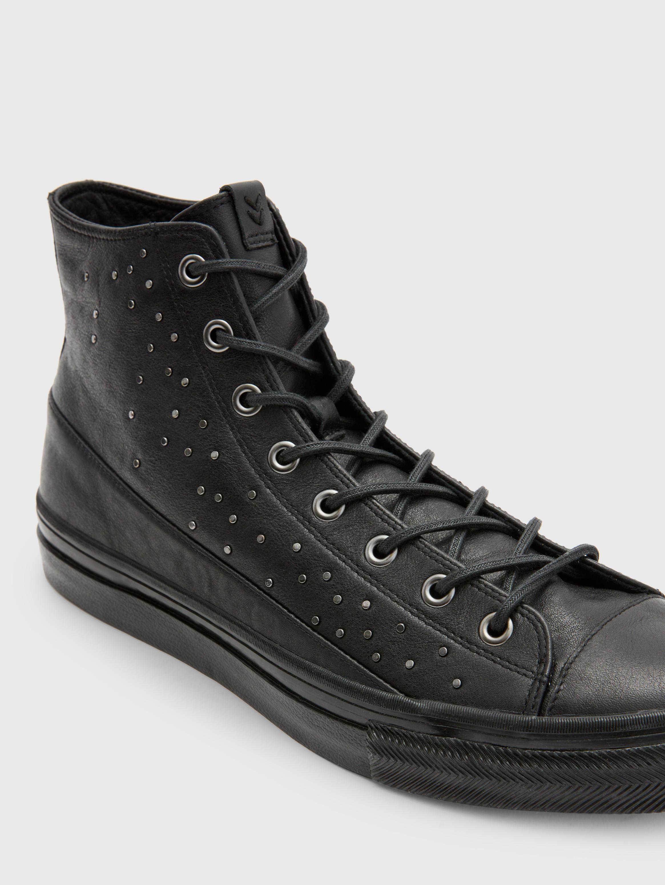 John varvatos studded mid top on sale