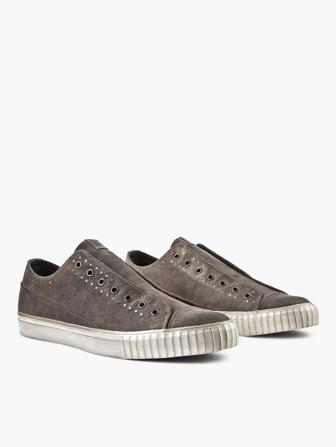 Suede Studded Low-Top image number 1