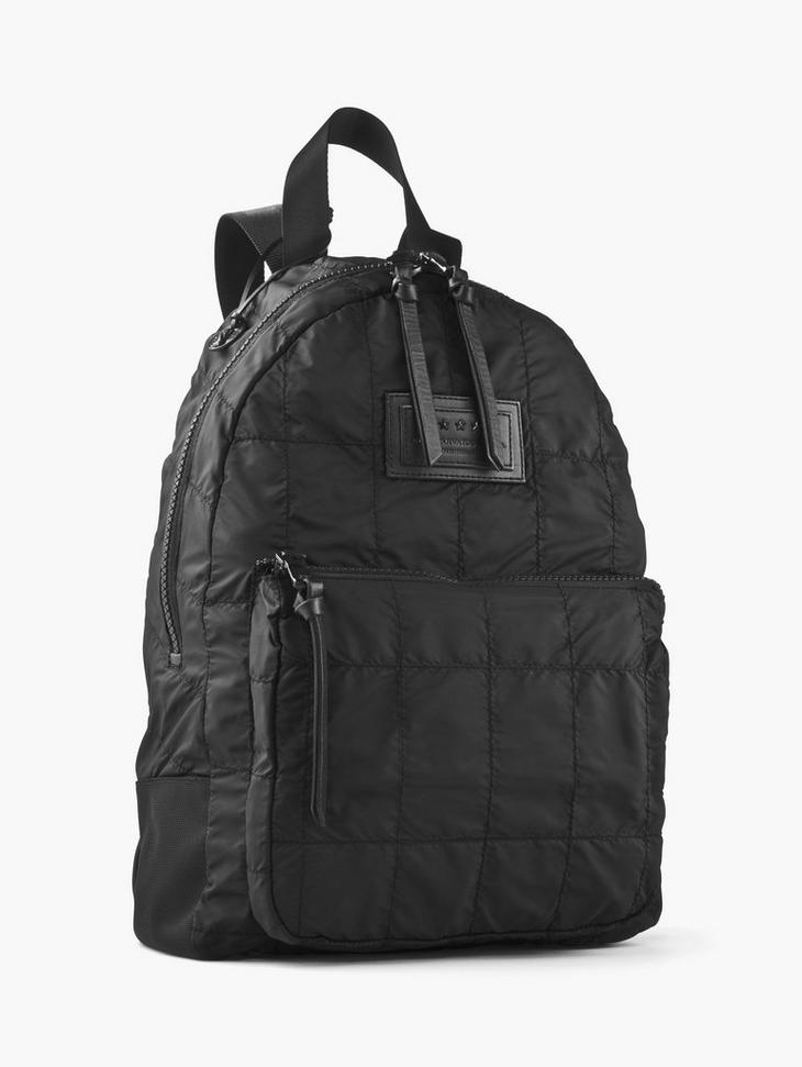 QUILTED NYLON BACKPACK image number 1