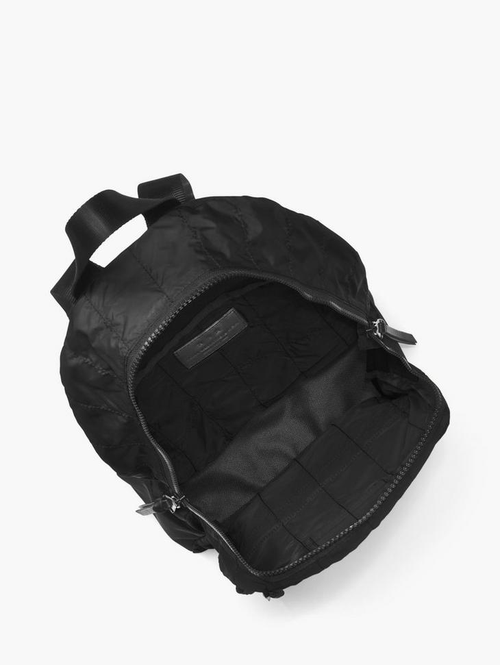 QUILTED NYLON BACKPACK image number 3