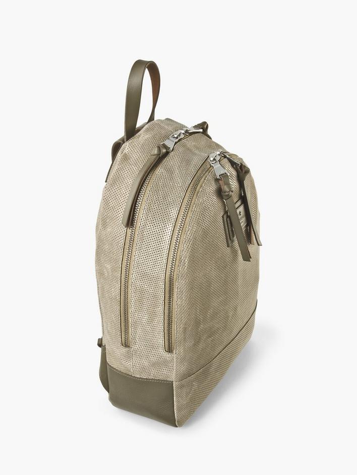 Perforated Suede Backpack image number 4