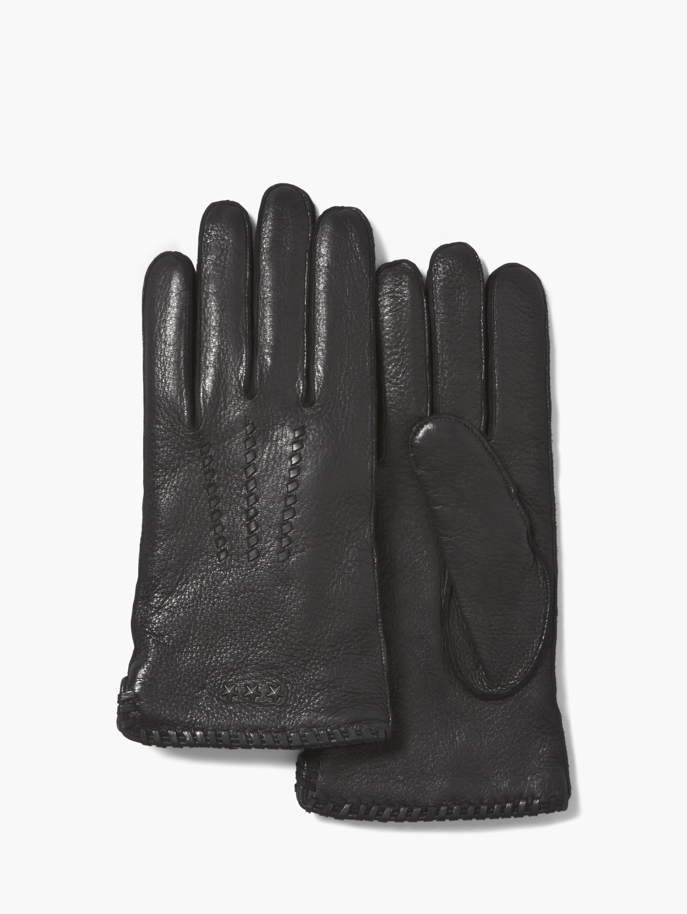 Deer Skin Leather Gloves image number 1