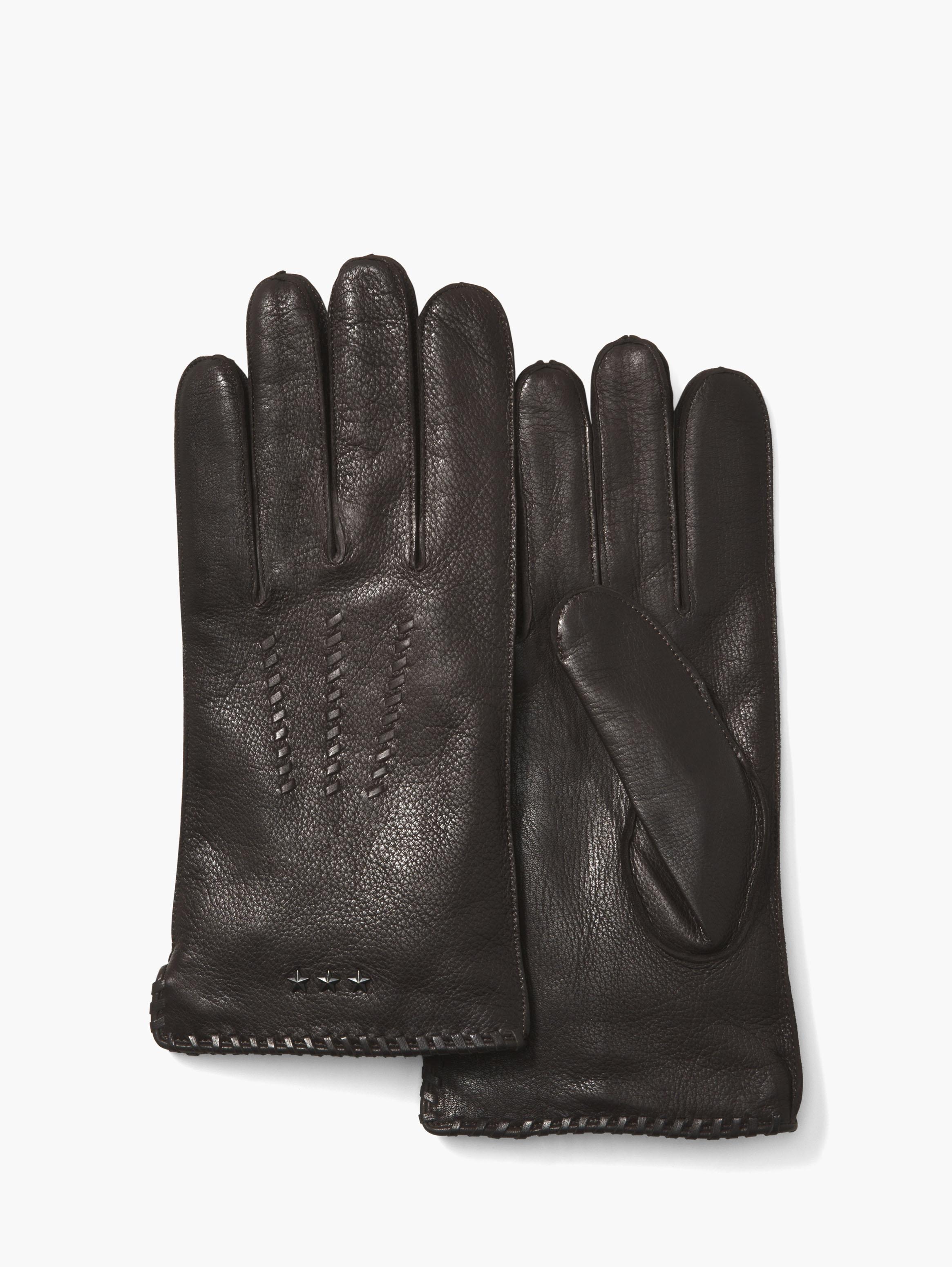 Deer Skin Leather Gloves image number 1