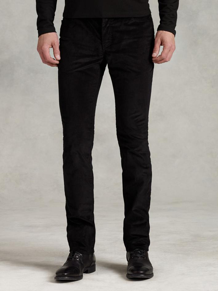 SLIM FIT JEAN WITH PICK STITCH DETAIL image number 1