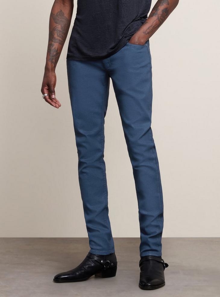 CHELSEA COATED SLIM STRAIGHT FIT JEAN image number 1