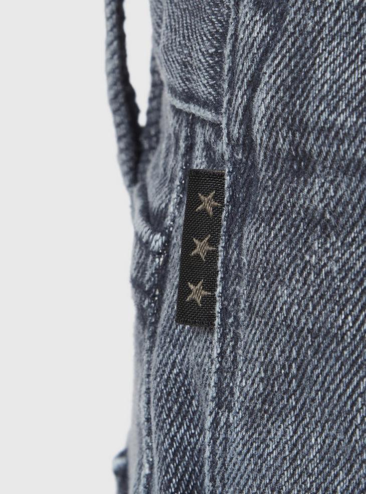 BOWERY SLIM STRAIGHT FIT JEAN -  NATE WASH image number 6