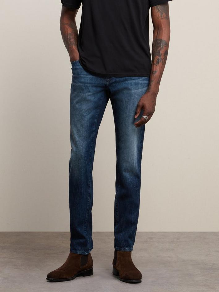 BOWERY SLIM STRAIGHT FIT JEAN - WARD WASH image number 1