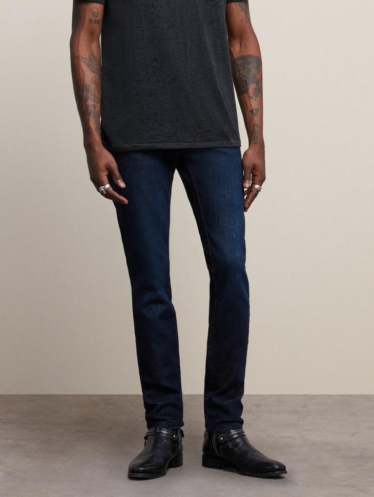 WIGHT SKINNY STRAIGHT FIT JEAN - CHARLIE WASH image number 2