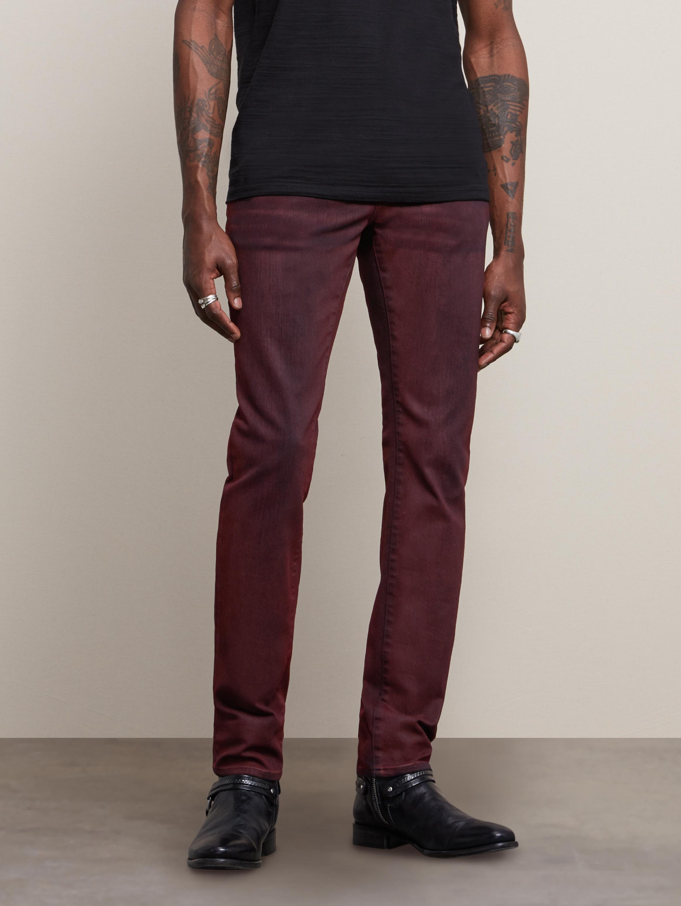 WIGHT SKINNY STRAIGHT FIT JEAN - GREGORY WASH image number 1