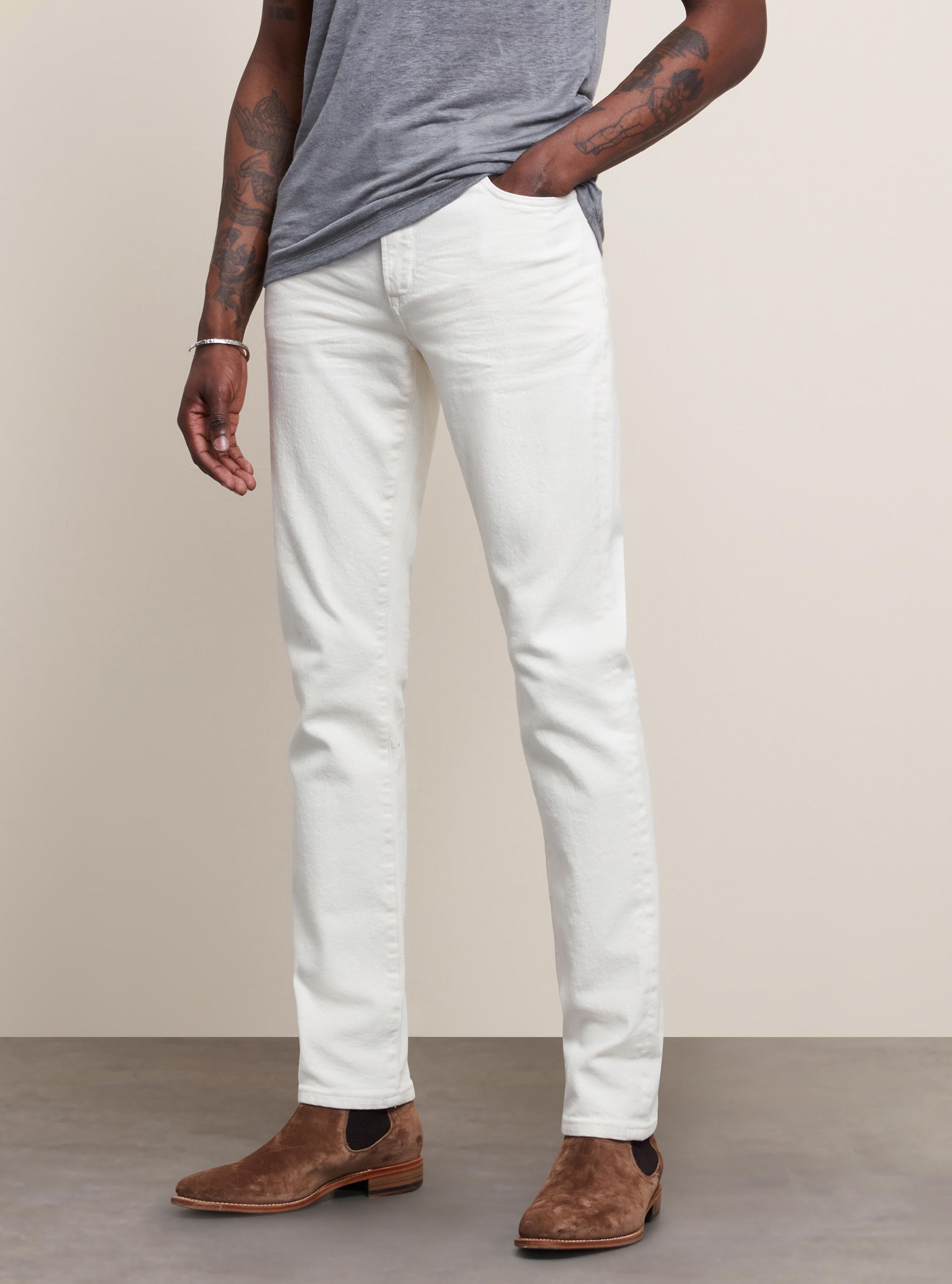 WIGHT SKINNY STRAIGHT FIT JEAN - HARPER WASH image number 1