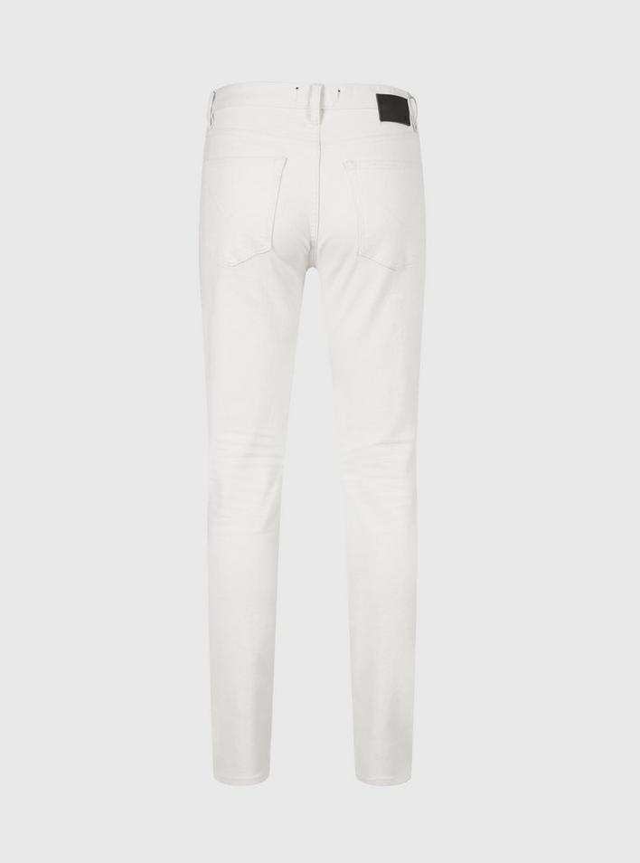 WIGHT SKINNY STRAIGHT FIT JEAN - HARPER WASH image number 4