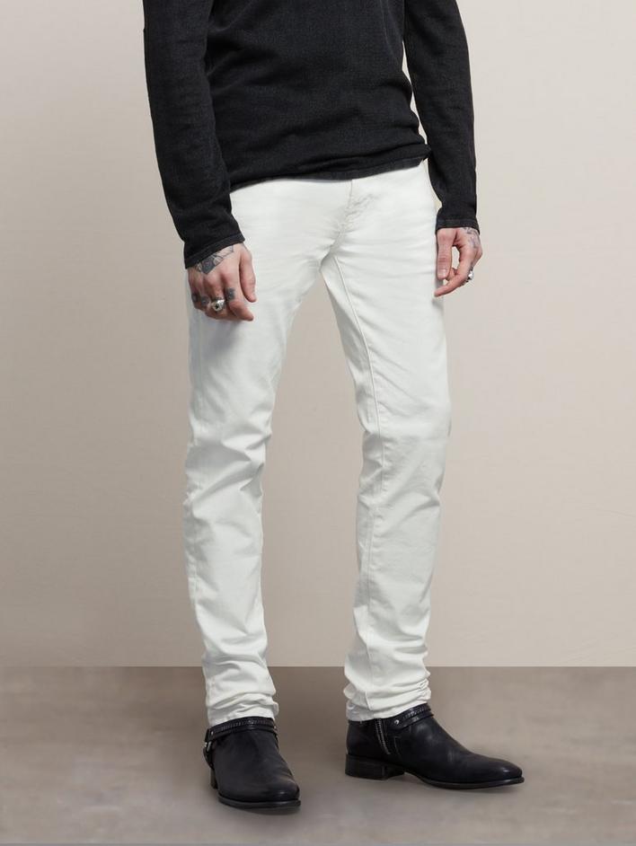 WIGHT SKINNY STRAIGHT FIT JEAN - CRINKLED WASH image number 2
