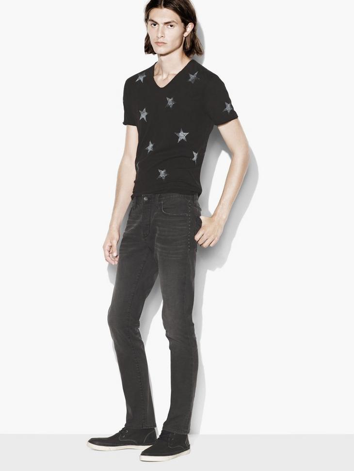 STUDDED WIGHT JEAN image number 1