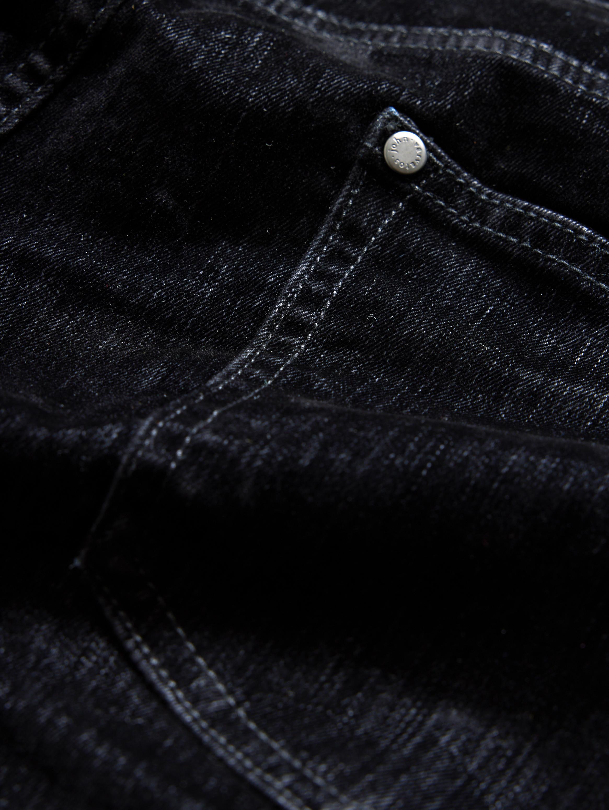 J702 - FLOCKED DENIM image number 8