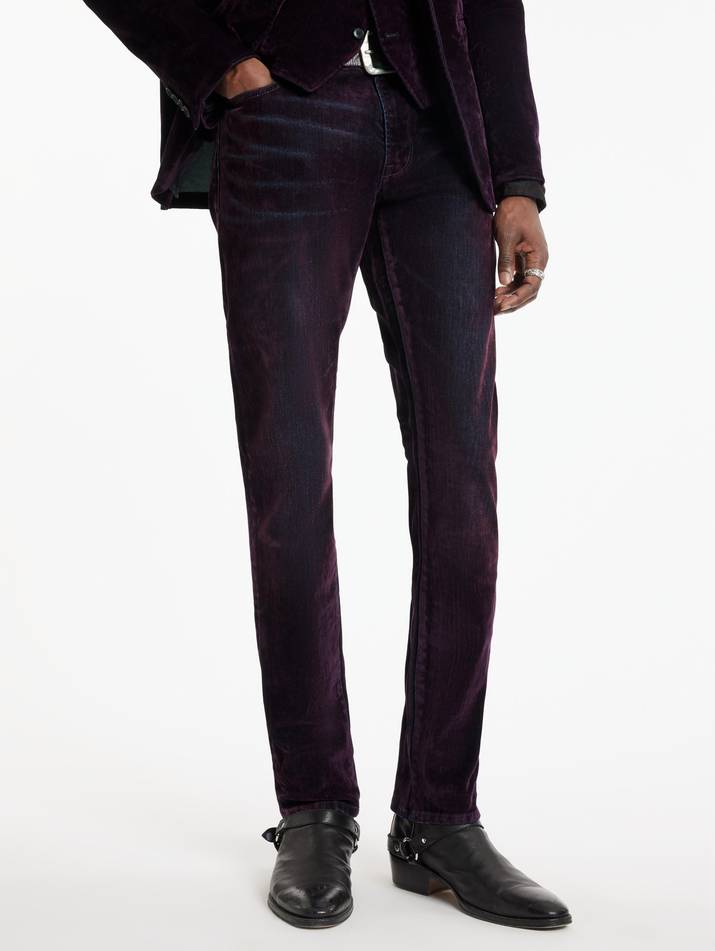 J702 - FLOCKED DENIM image number 2