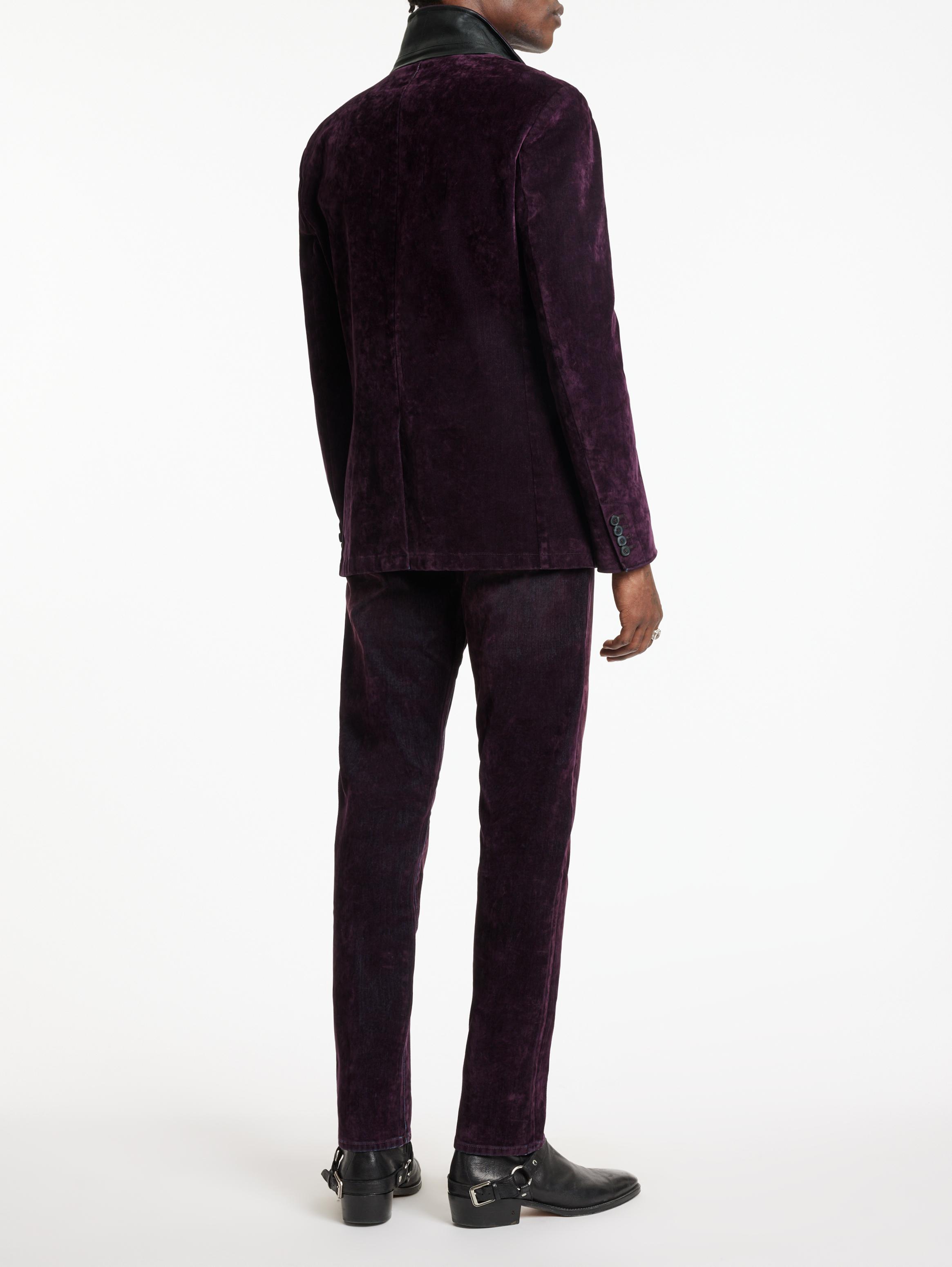 J702 - FLOCKED DENIM image number 6
