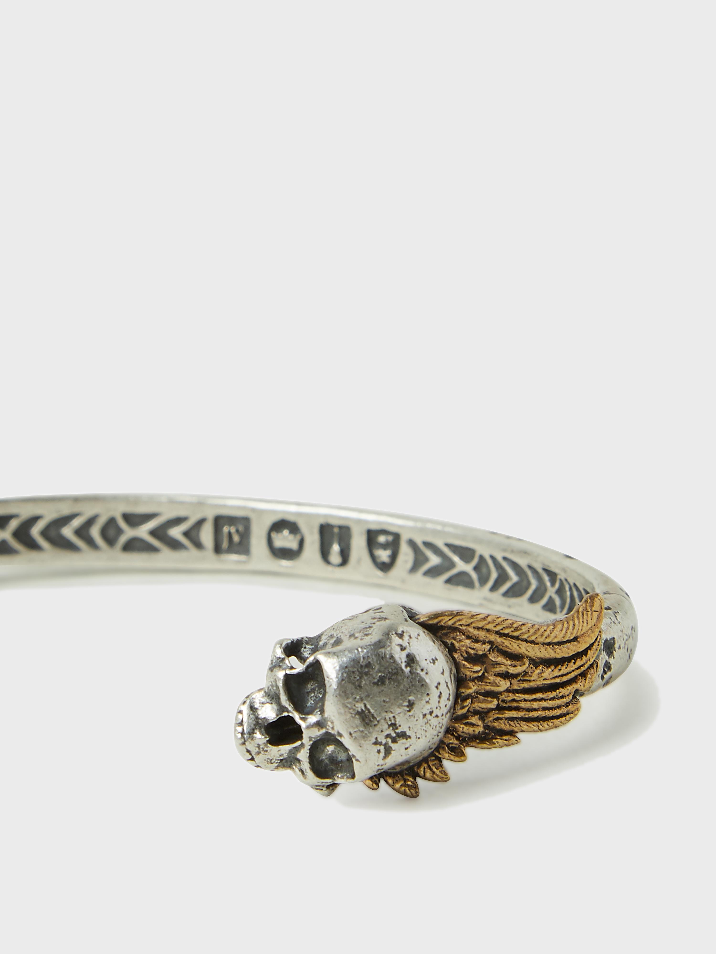 Winged Skull Cuff  image number 3