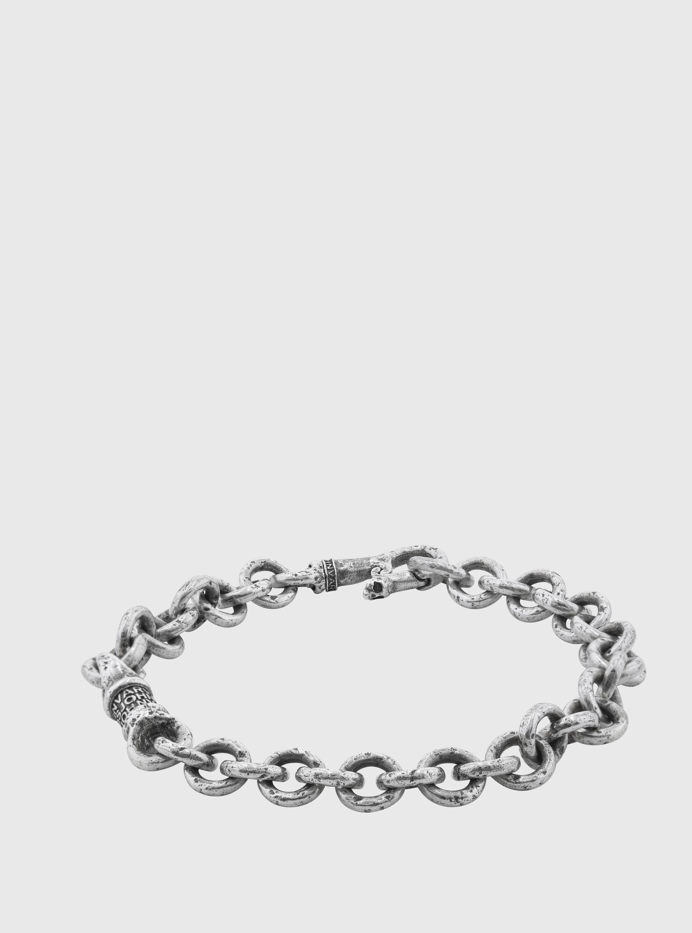 LINK BRACELET IN STERLING SILVER image number 1