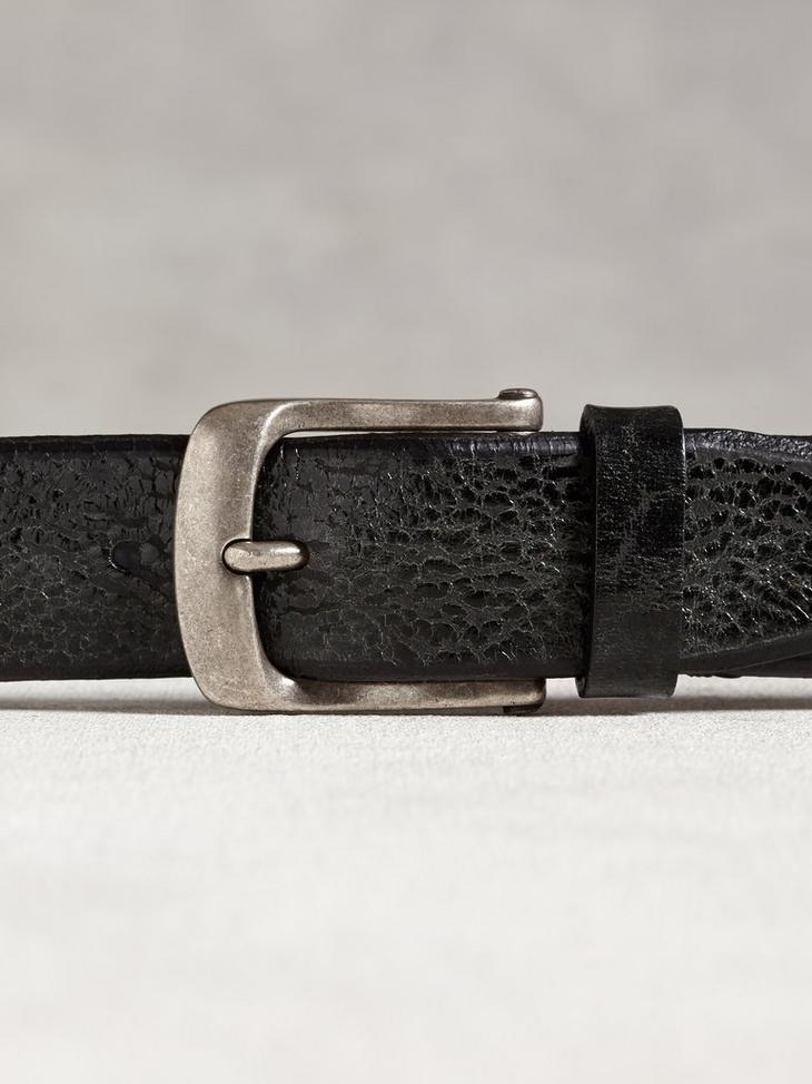 Pebbled Leather Belt image number 2