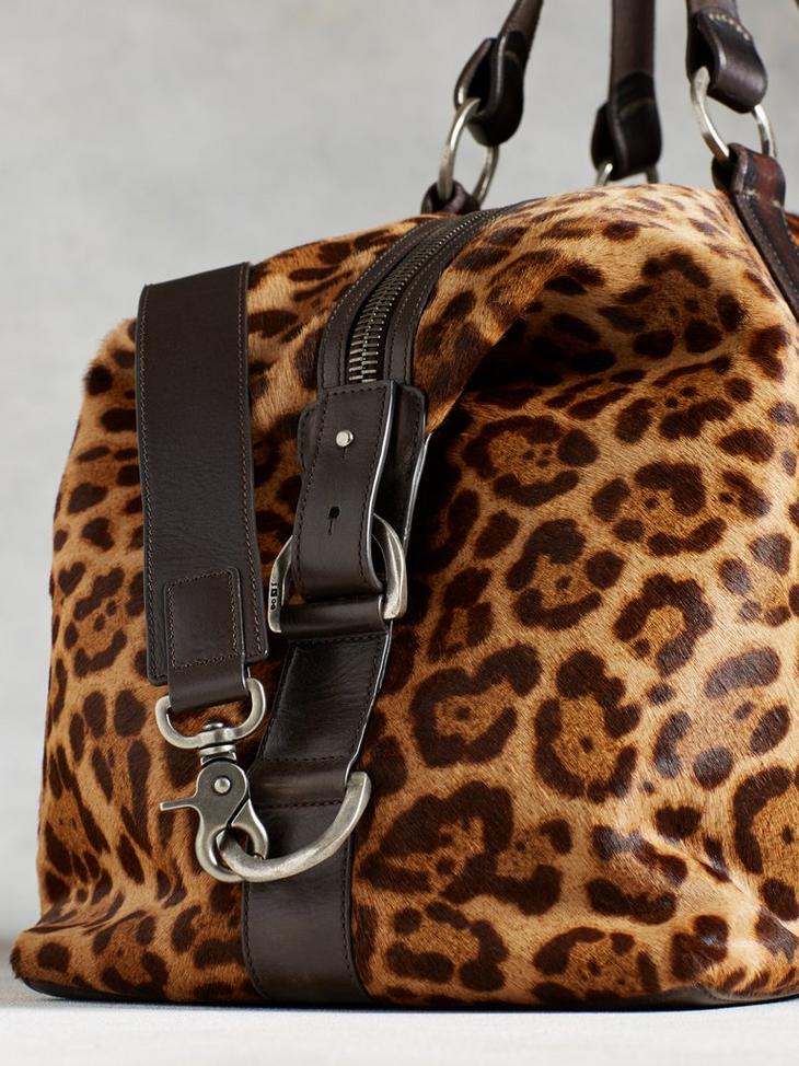 LEOPARD DUFFLE image number 3