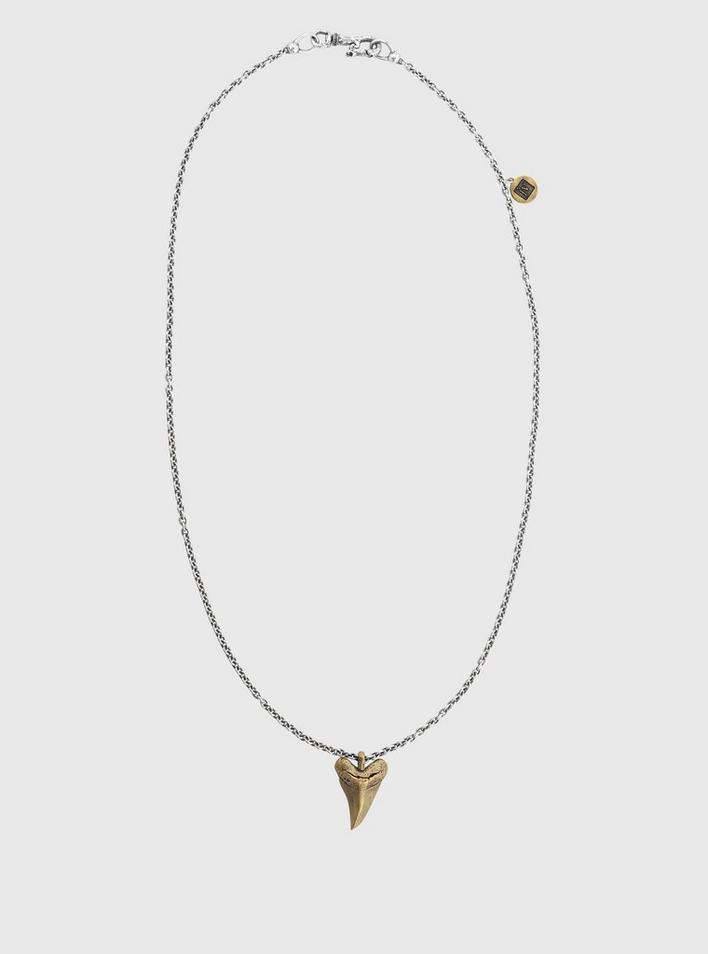 SHARK TOOTH PENDANT NECKLACE image number 2