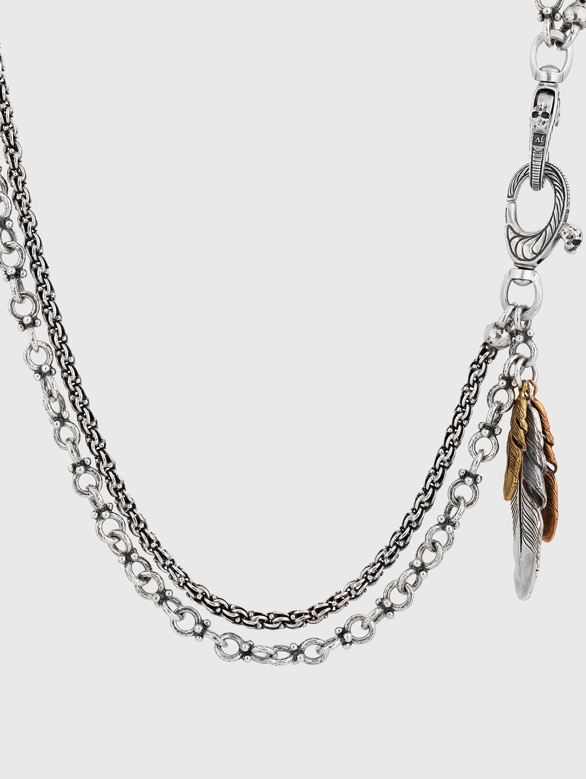 FEATHER WALLET CHAIN