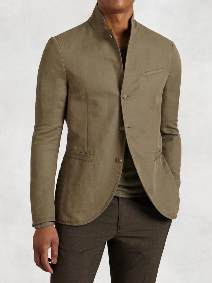 Lightweight Cotton Linen Jacket image number 1