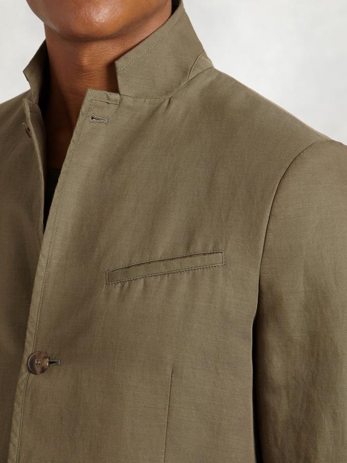 Lightweight Cotton Linen Jacket image number 3