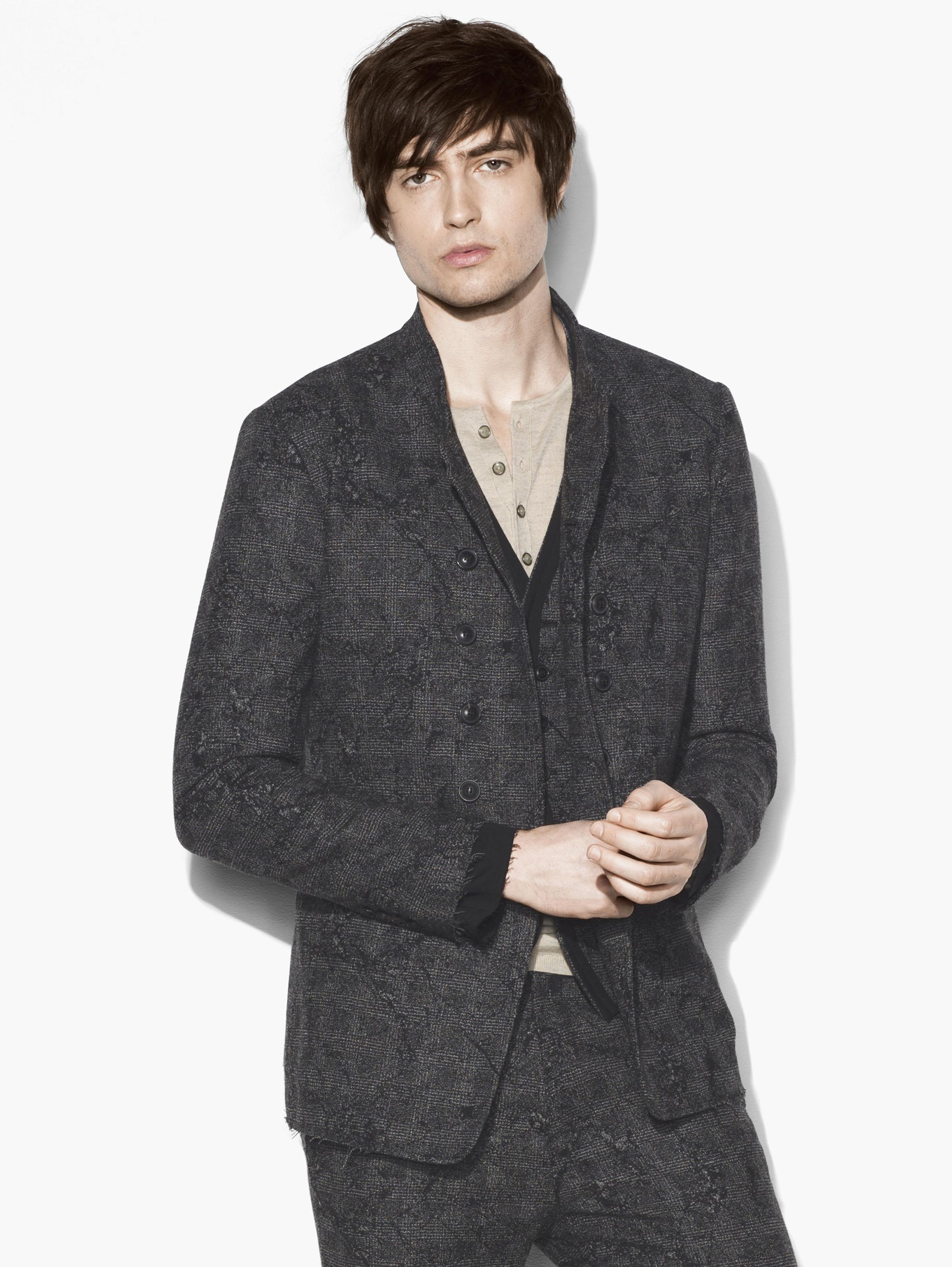 ABSTRACT JACQUARD JACKET image number 1