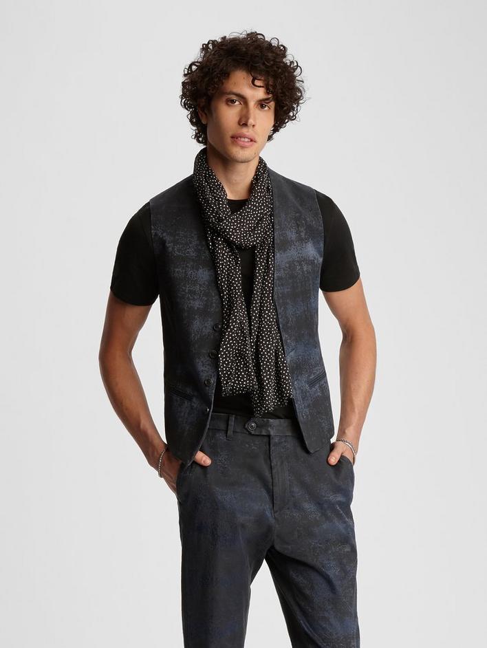 ABSTRACT JACQUARD VEST image number 1