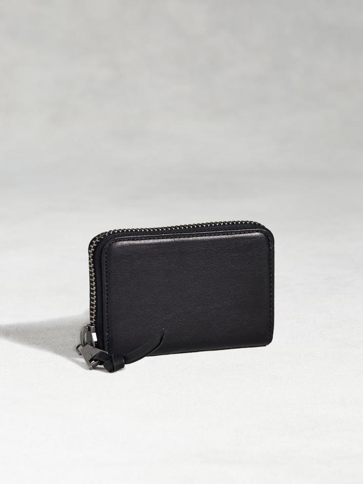 Leather Zip Card Case image number 1