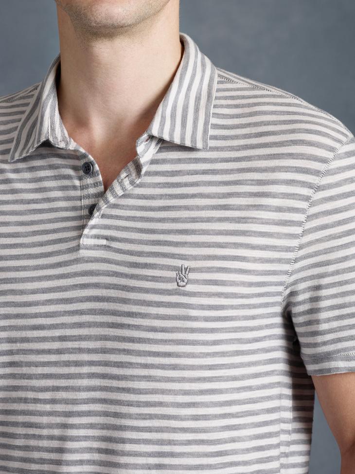 SOFT COLLAR PEACE POLO image number 3