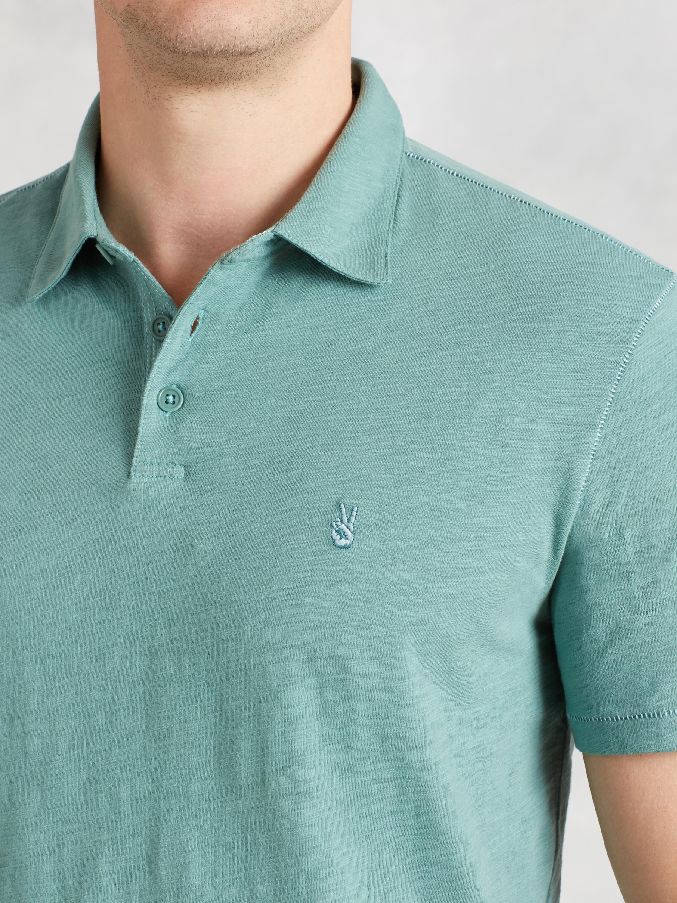 Soft Collar Peace Polo image number 3